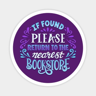 Return to Bookstore Quote Magnet